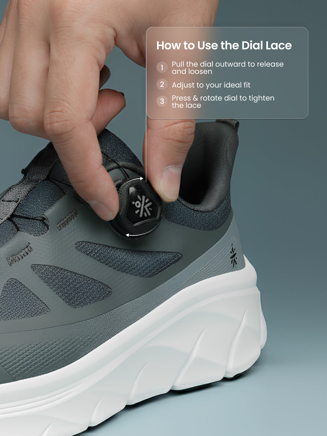 cult Men's AeroSprint Walking Shoes - Grey