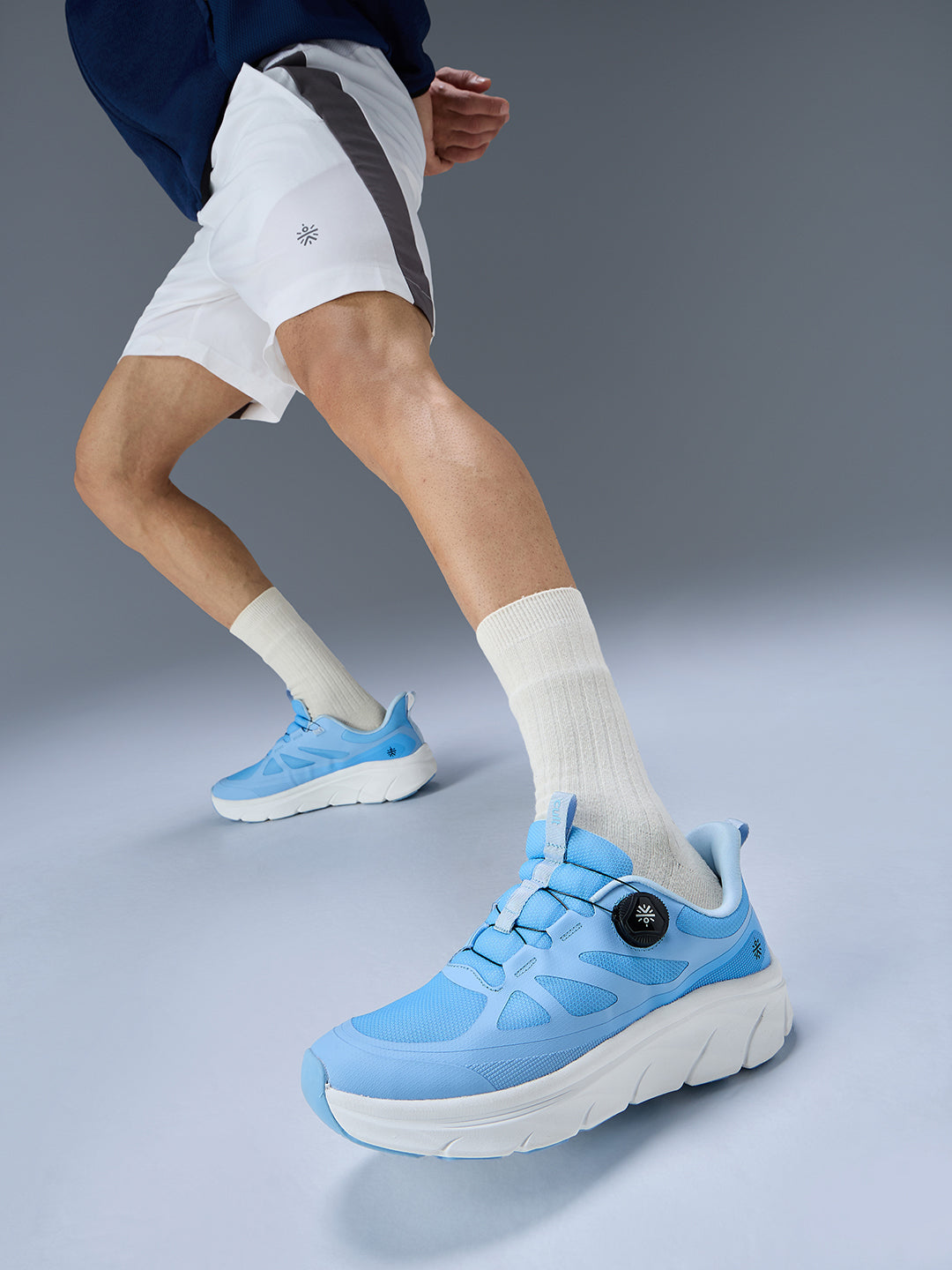 cult Men's AeroSprint Running Shoes - Ice Blue/Slate