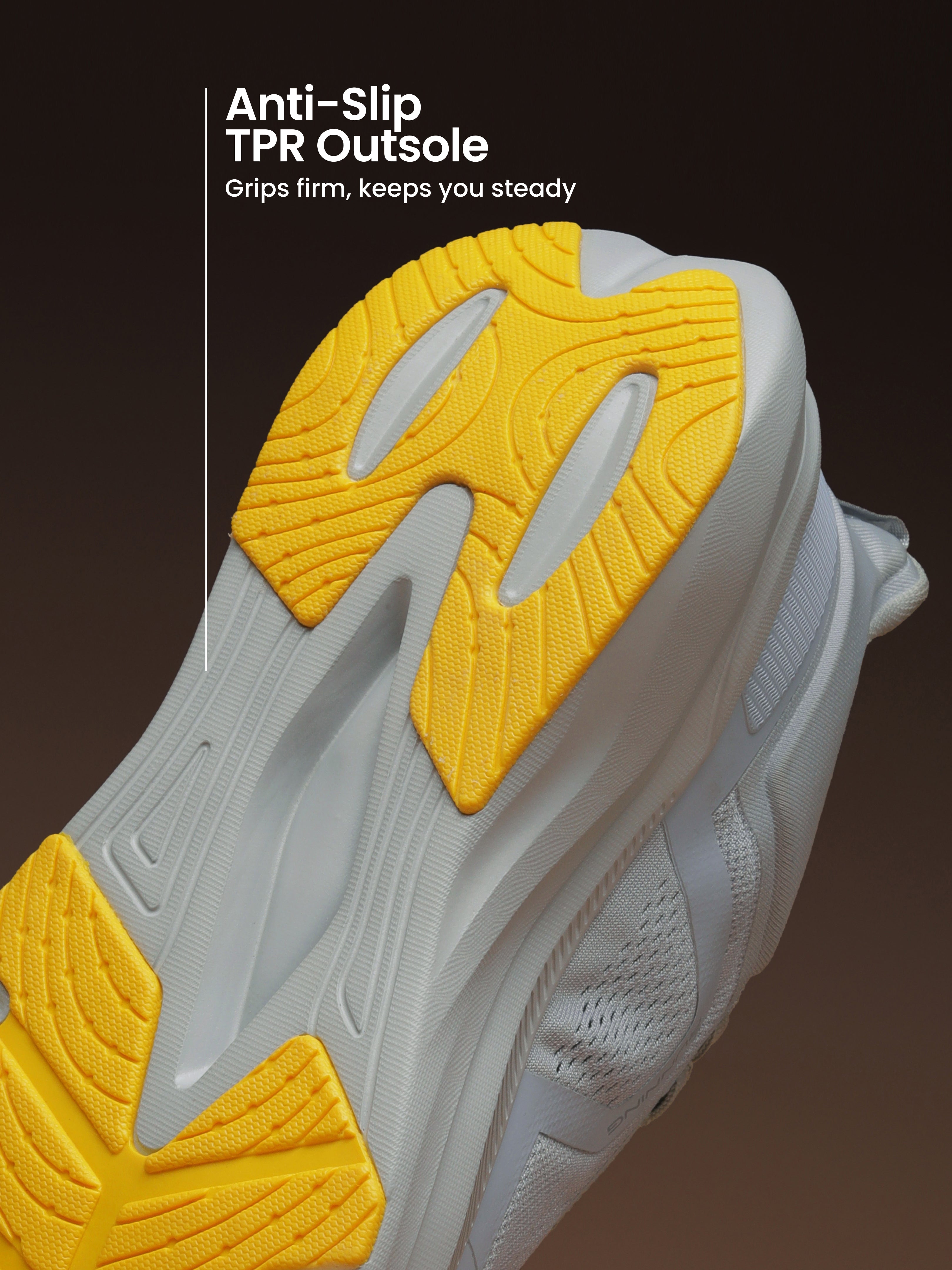 cult Women's ActiveBoost Running Shoes - Grey/Mustard