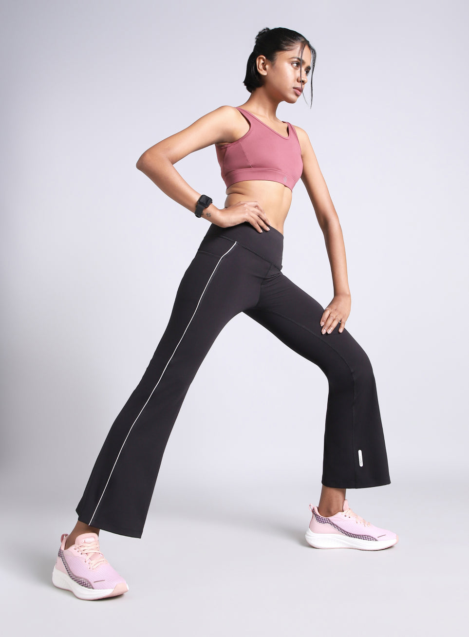 Women's Black Hype Up Flare COMFlex Flarepants