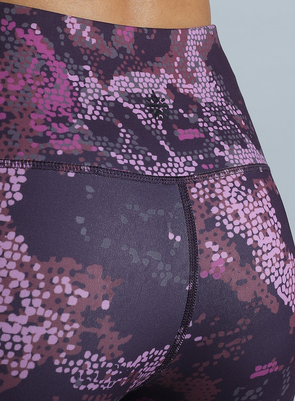 Women's Plum Printed Train All Day COMFlex Tights