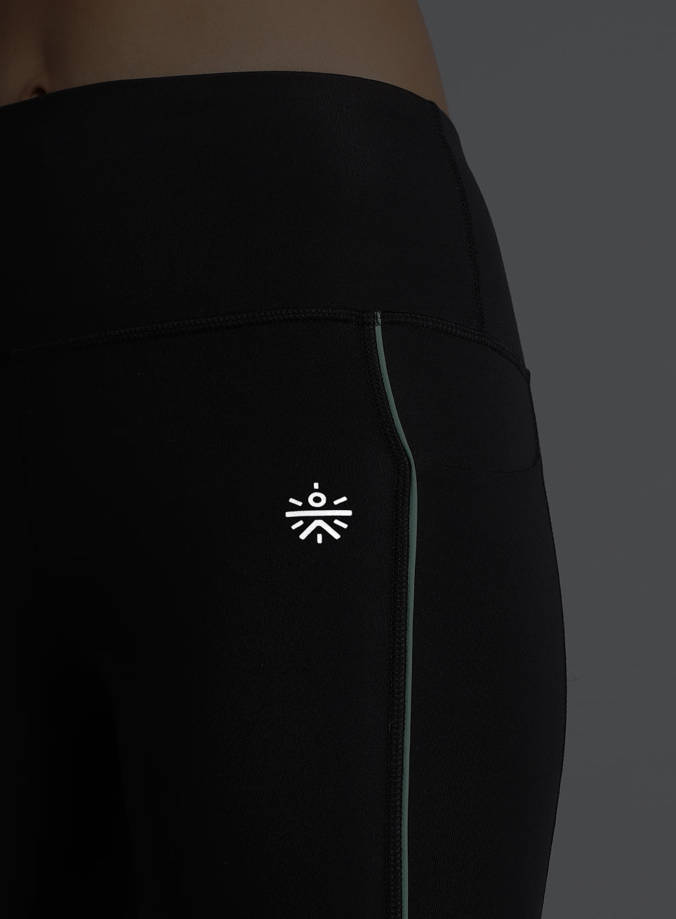 Women's Black Run All Day COMFlex Tights