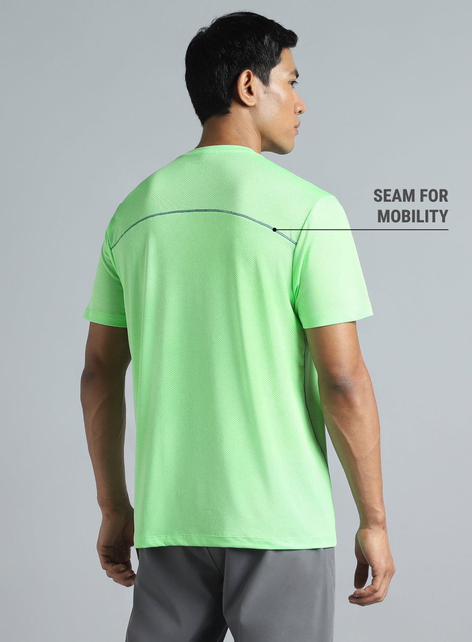 Men's Lime Train Day Essential T-shirt
