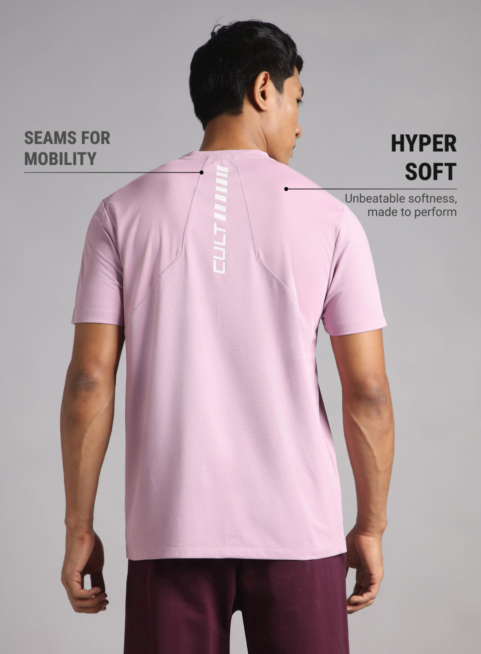 Men's Lavender Cult Energy Training T-shirt