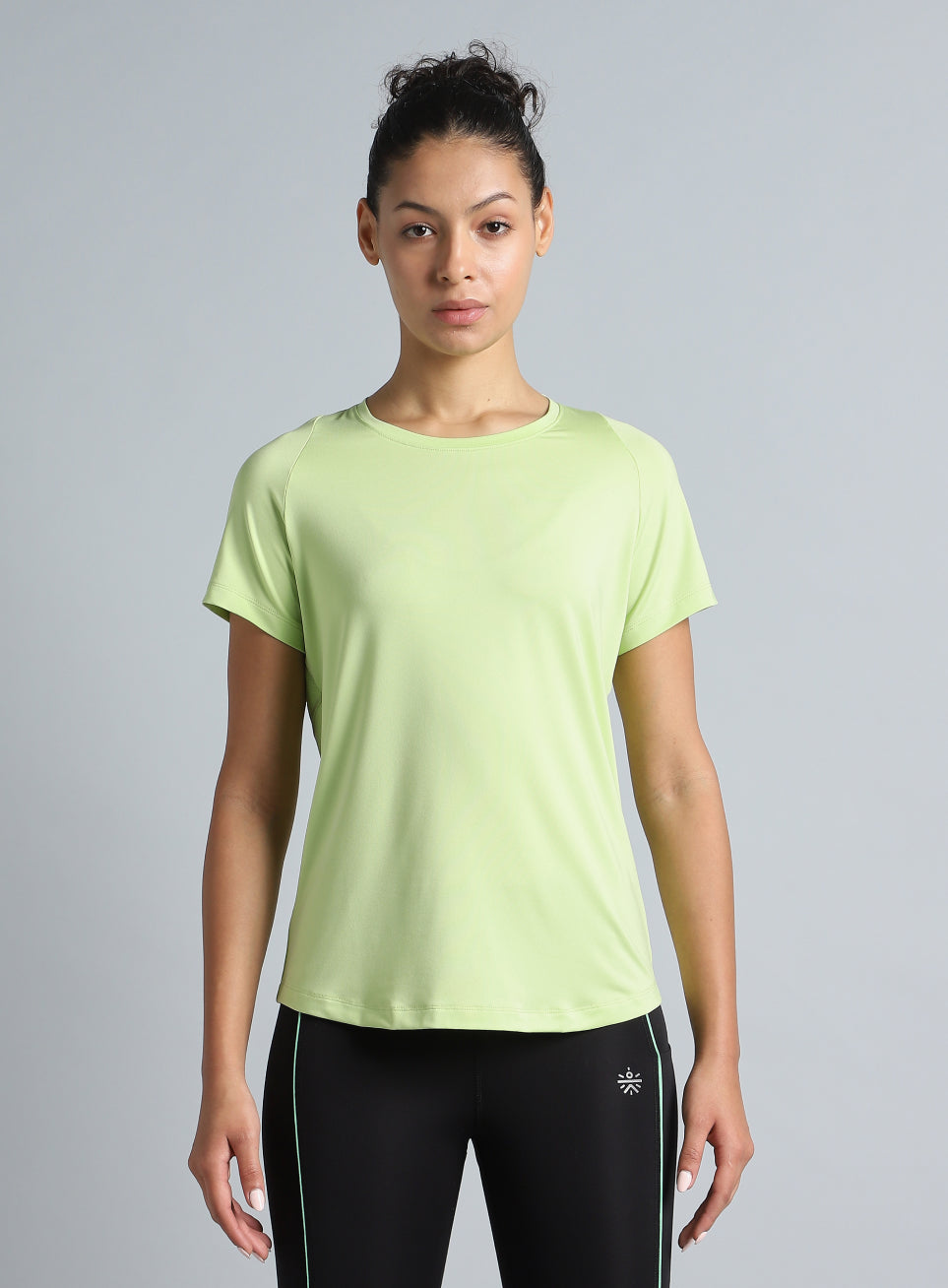 Women's Lime The Racer Pacer Top