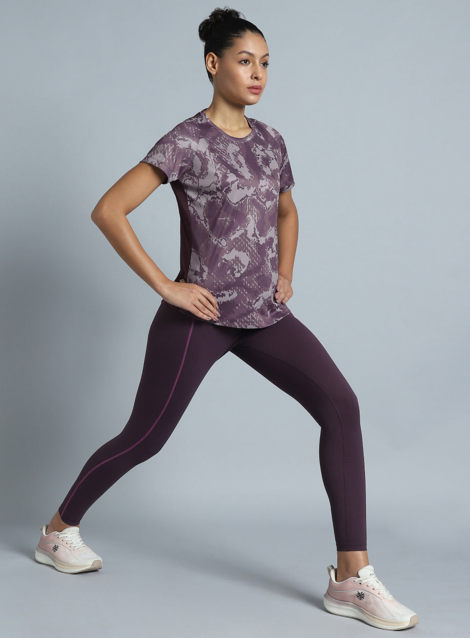 Women's Wine Pacer AOP Top