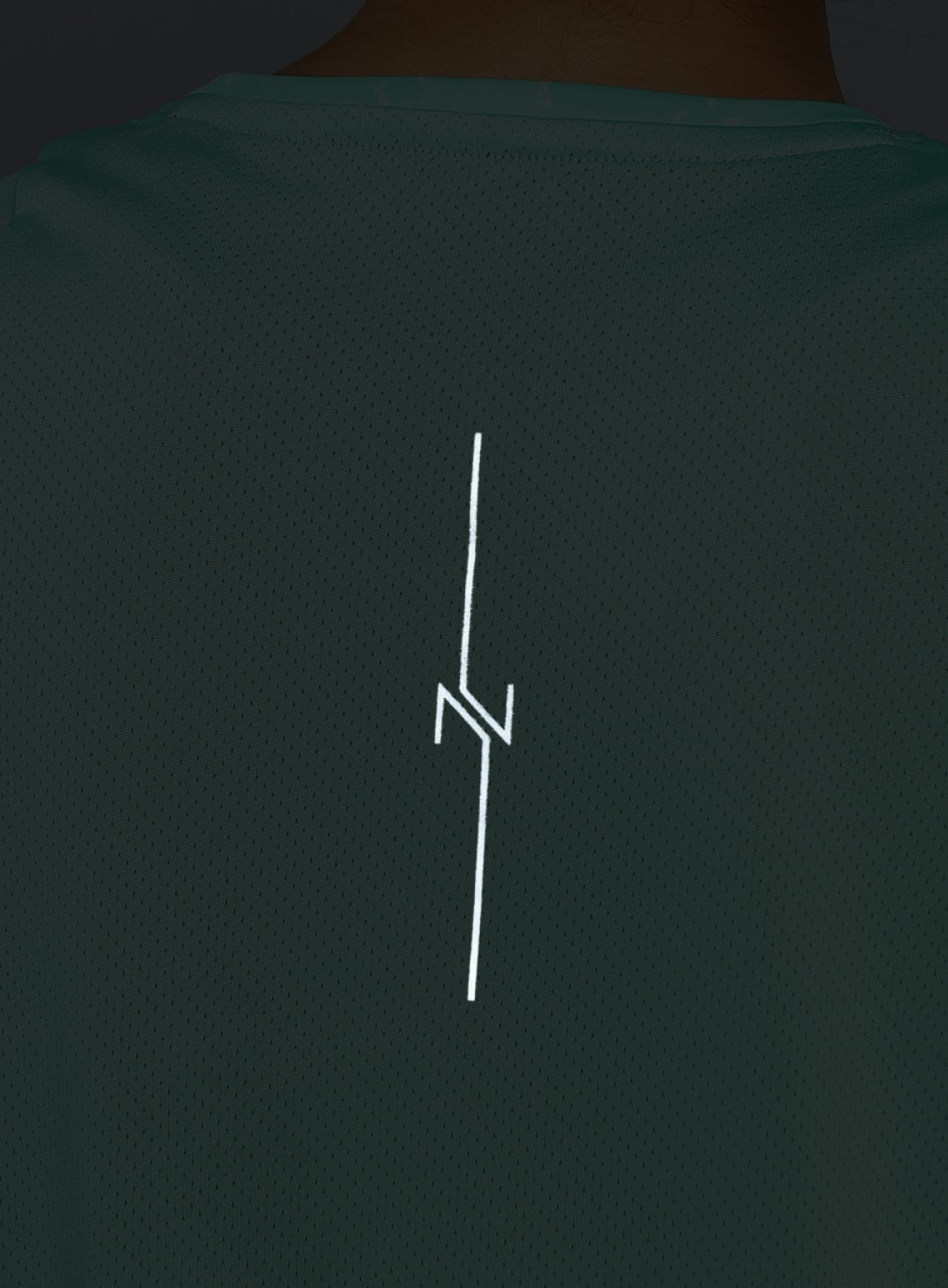 Women's Sea Green Pacer AOP Top