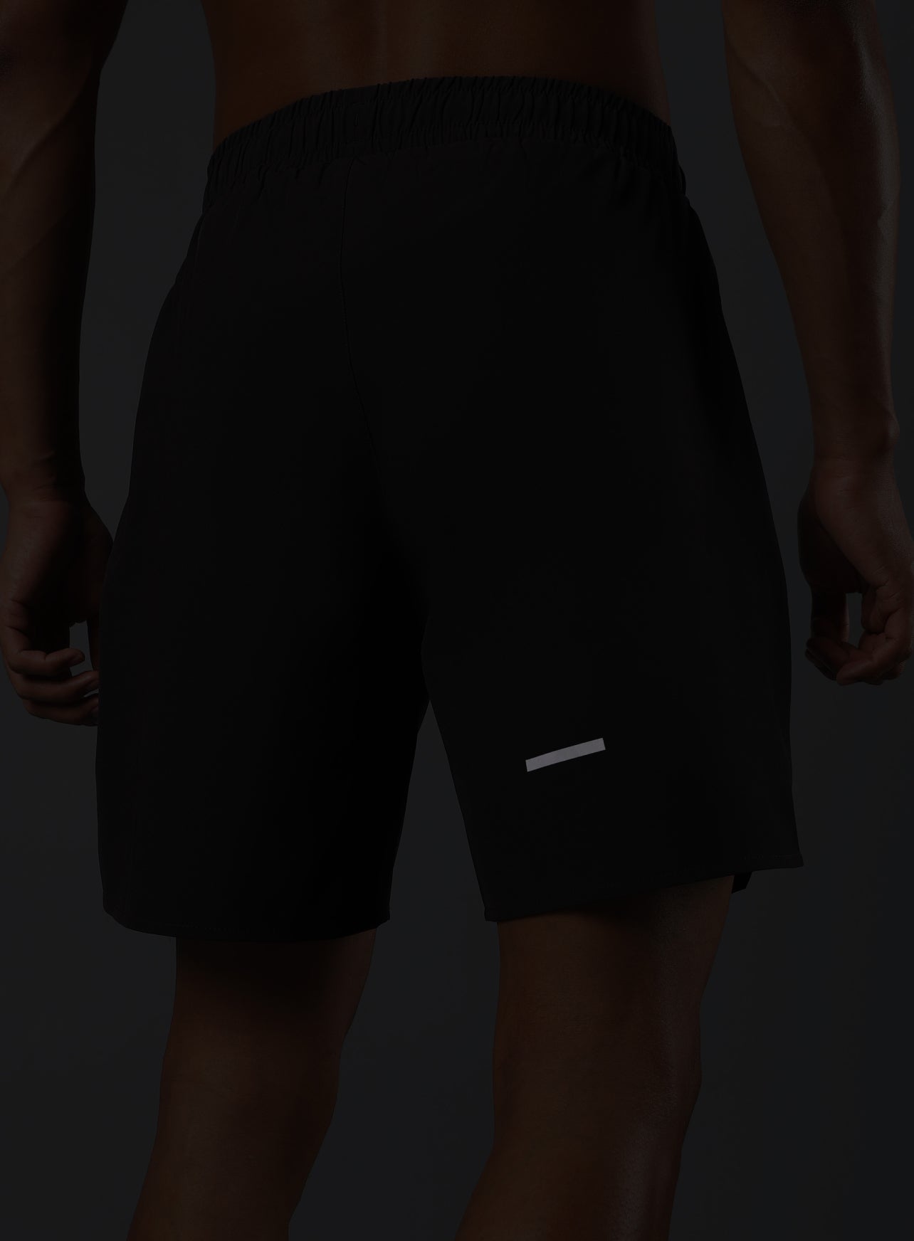 Men's Dark Grey Iconic Running Shorts