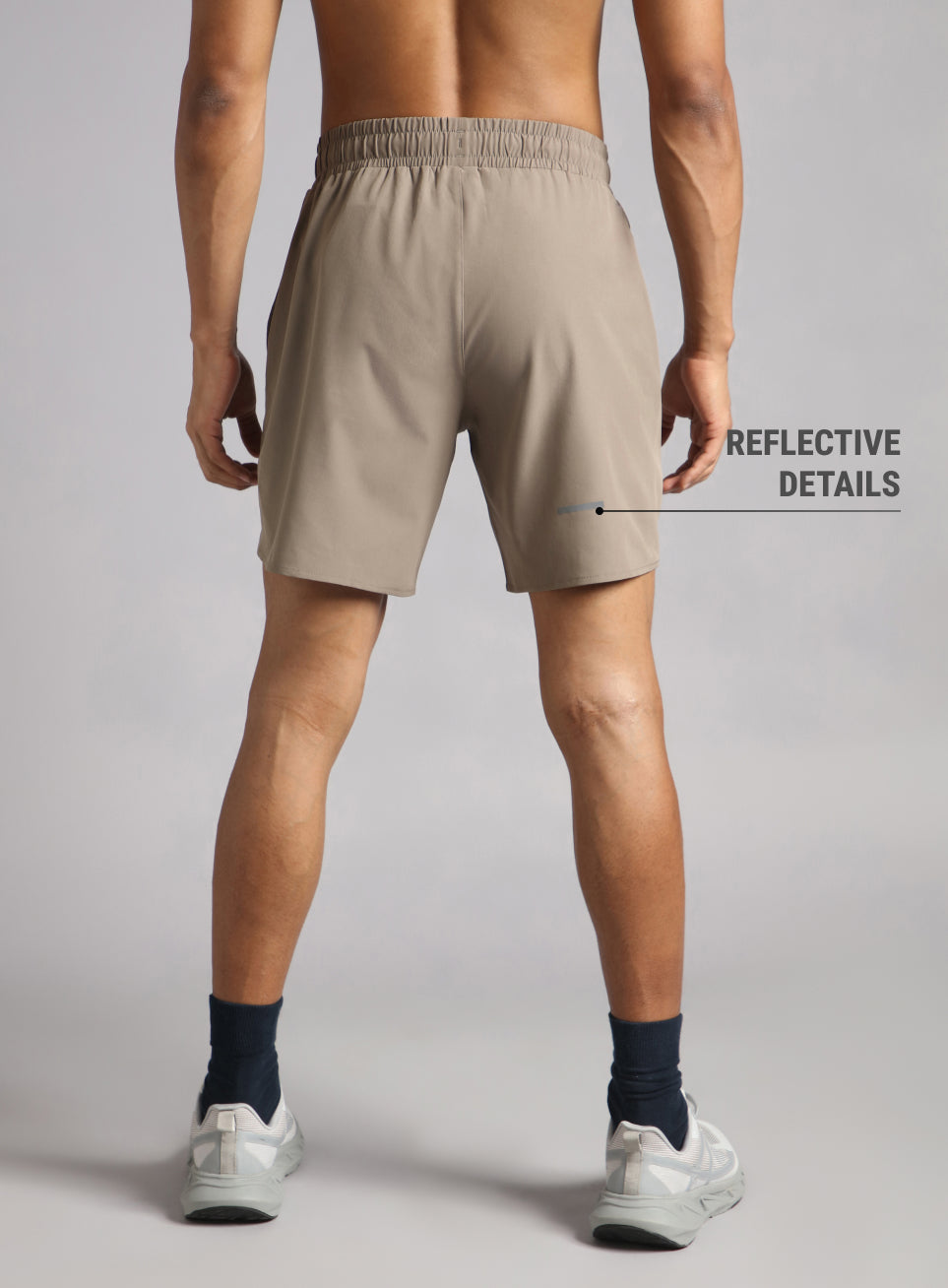 Men's Brown Iconic Running Shorts