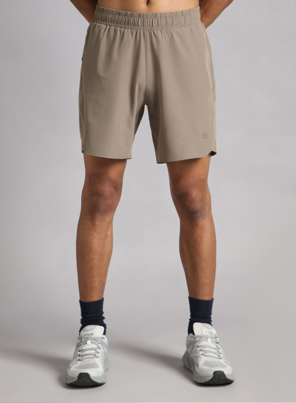 Men's Brown Iconic Running Shorts