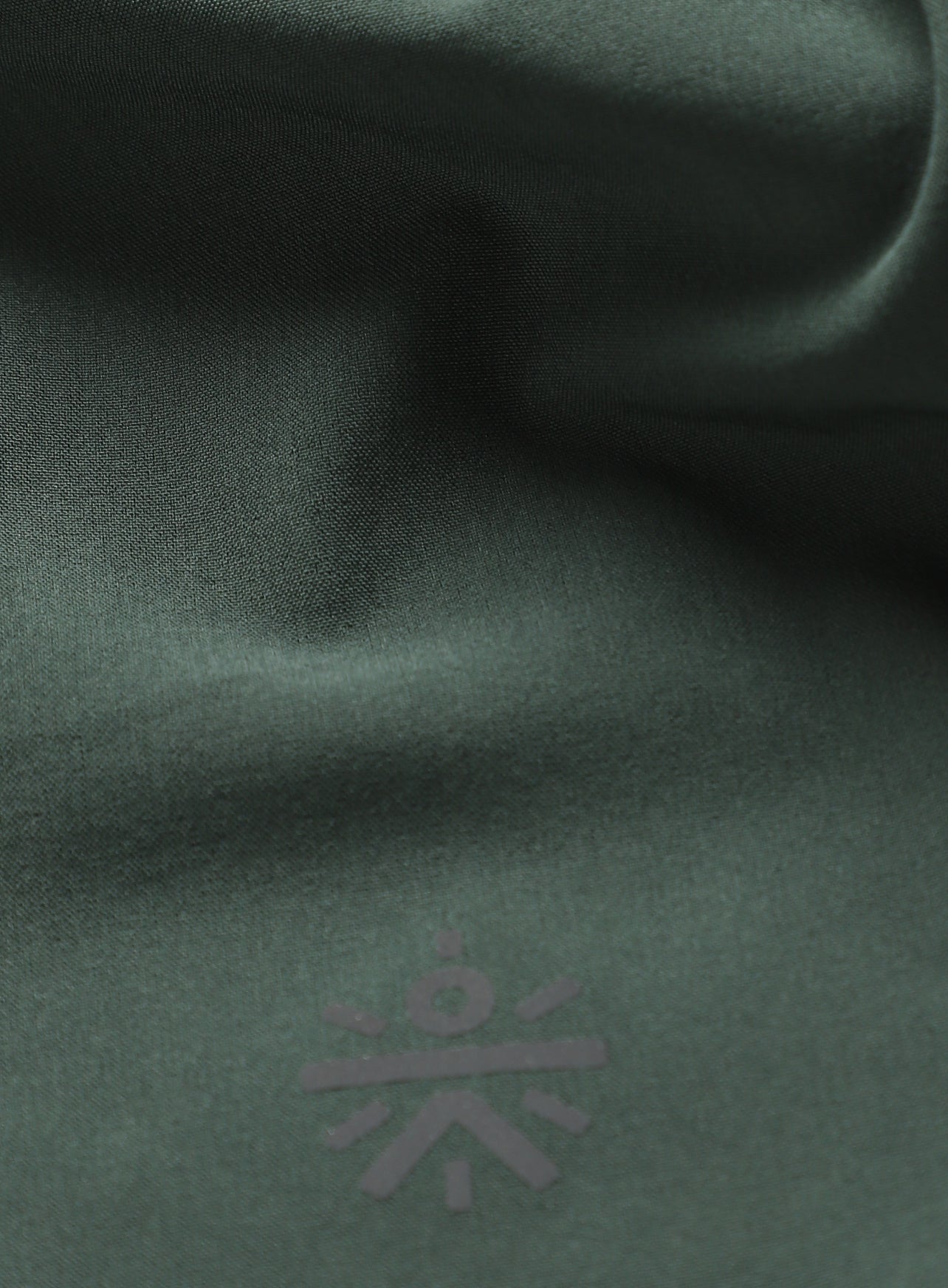 Men's Olive Iconic Running Shorts