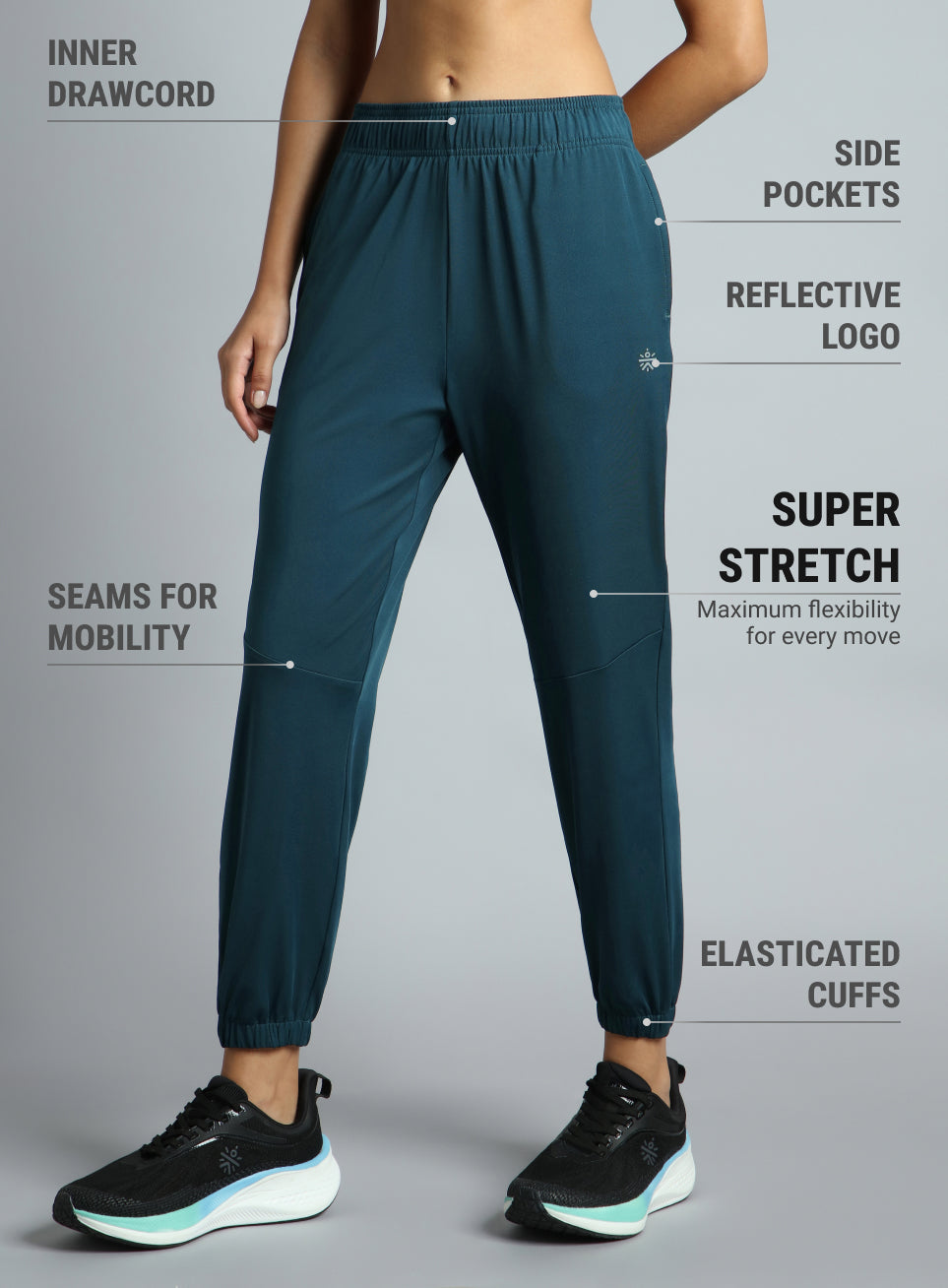 Women's Navy Night Joggers