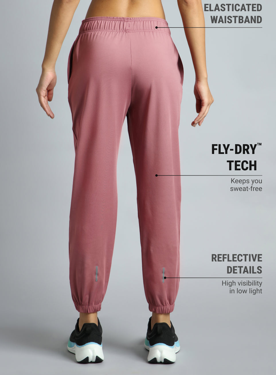 Women's Pink Night Joggers