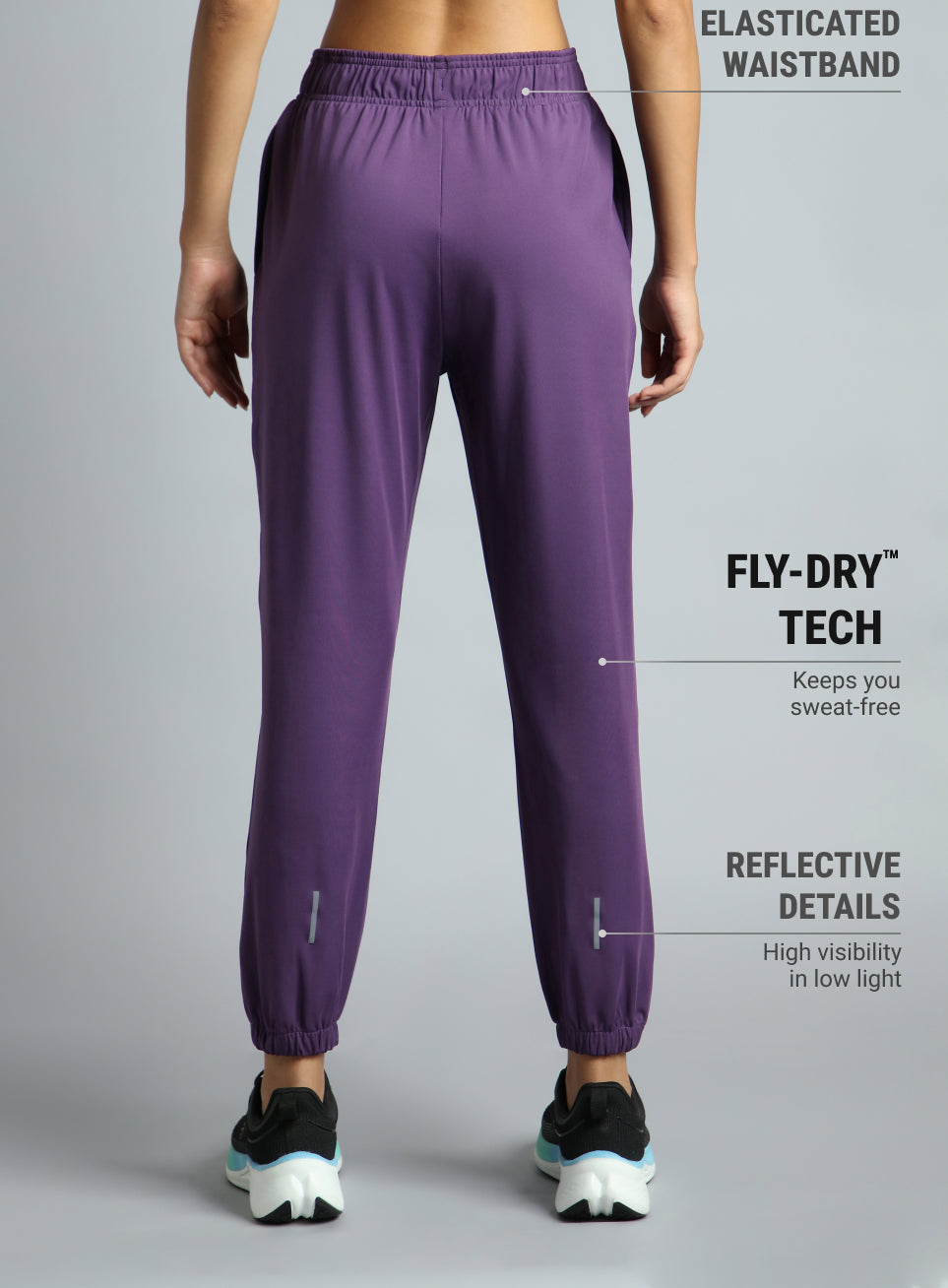 Women's Purple Night Joggers