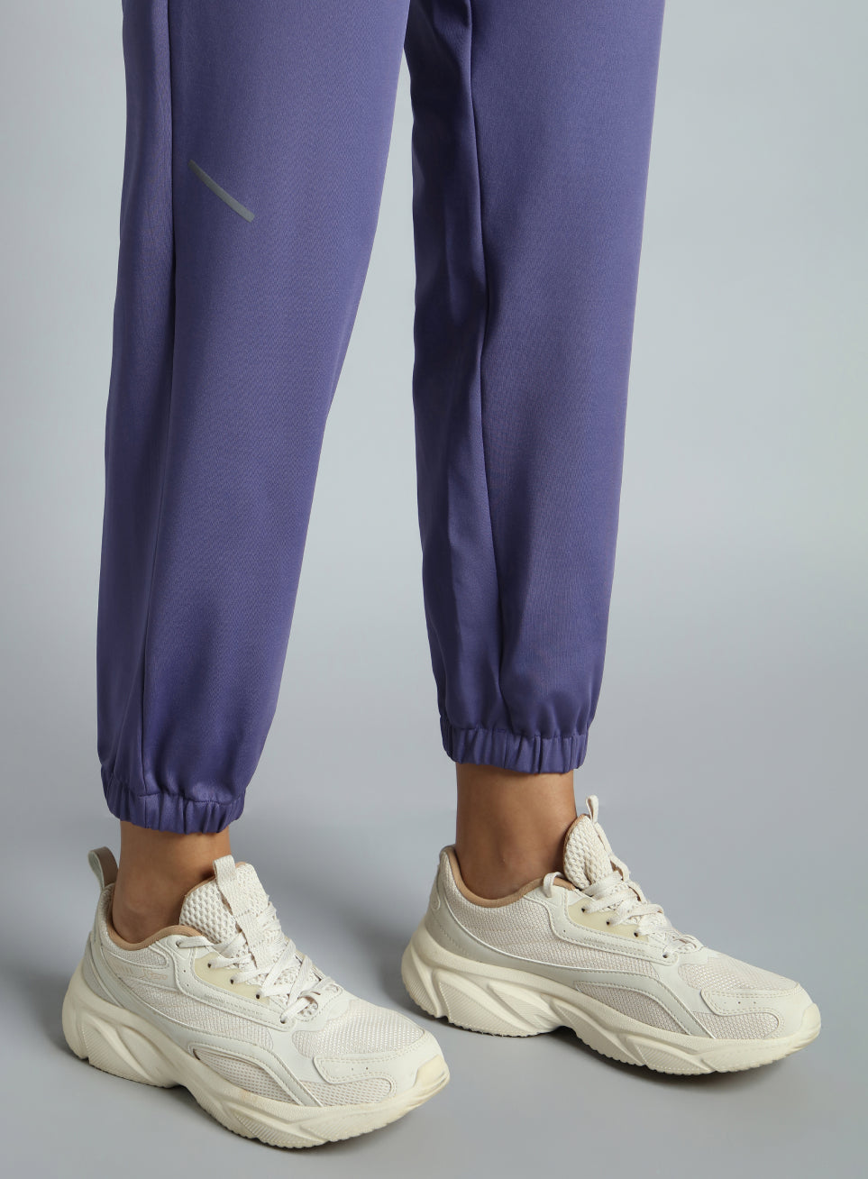 Women's Purple Iconic Running Joggers