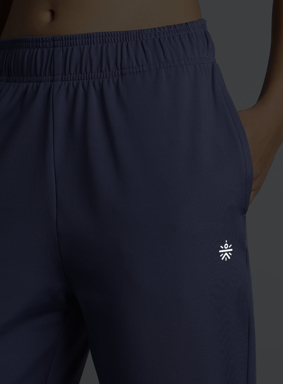 Women's Purple Iconic Running Joggers