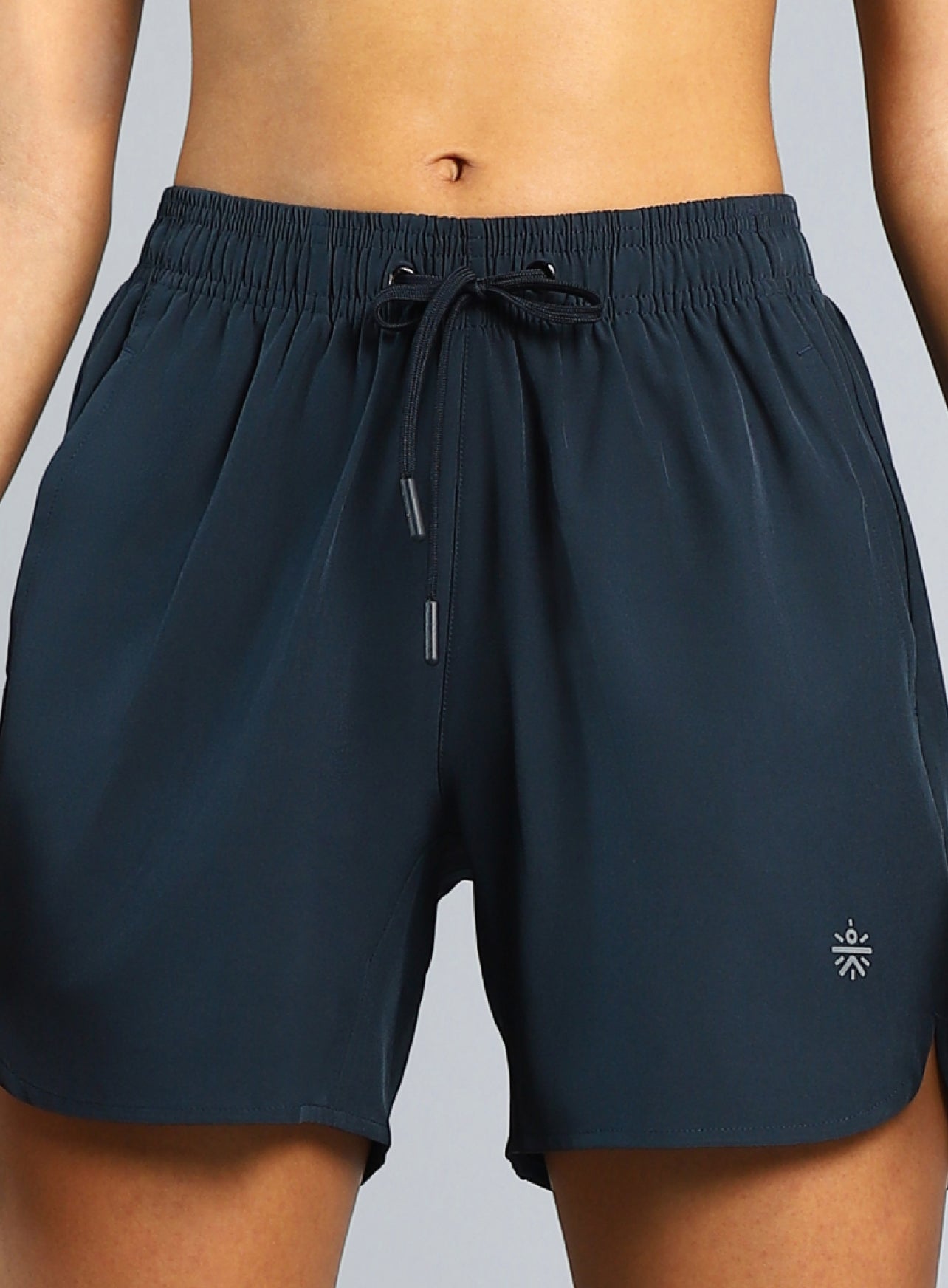 Women's Navy Running Essential Shorts