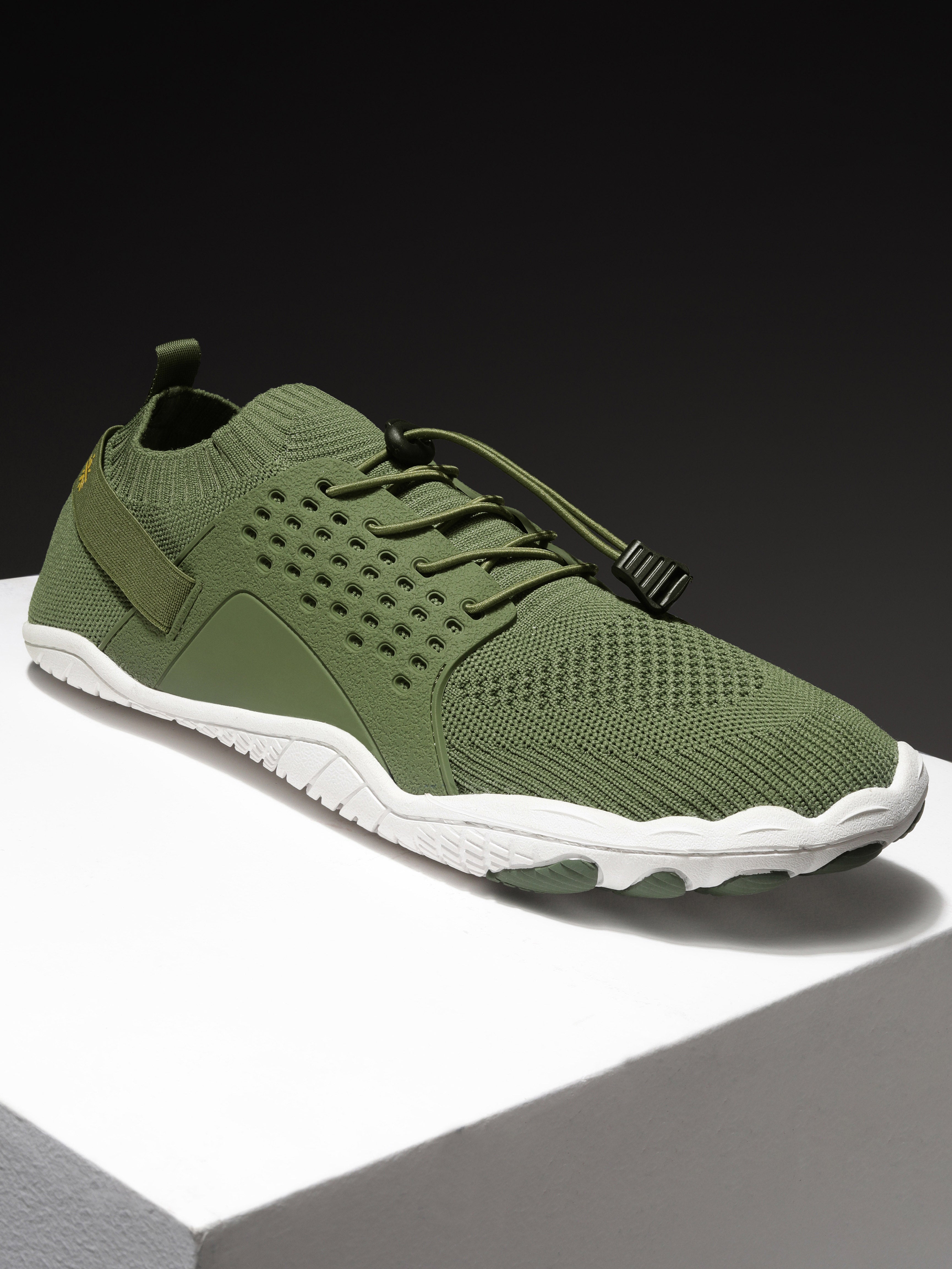 cult Men's FlexKnit Barefoot Training Shoes - Olive