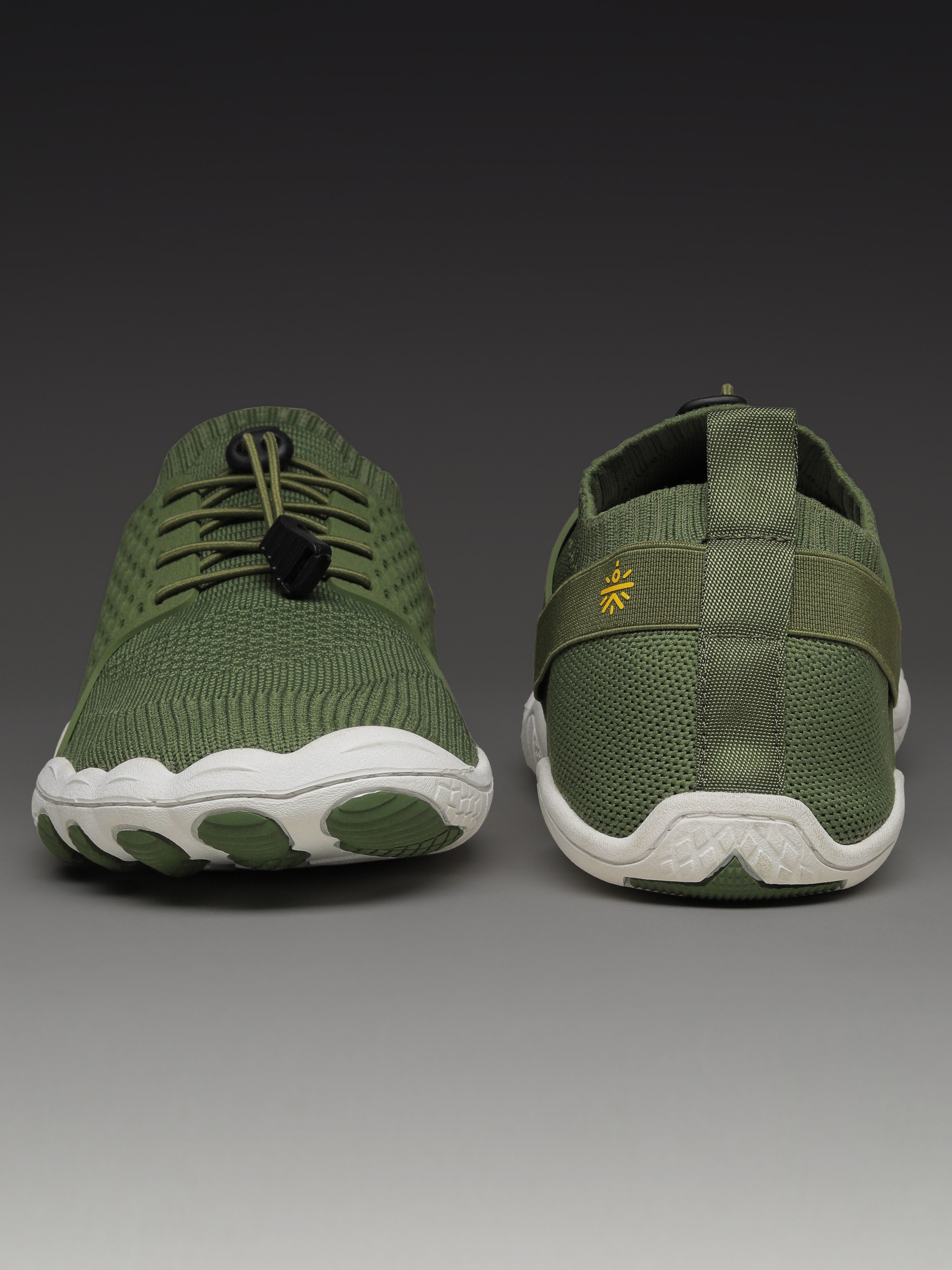 cult Men's FlexKnit Barefoot Training Shoes - Olive