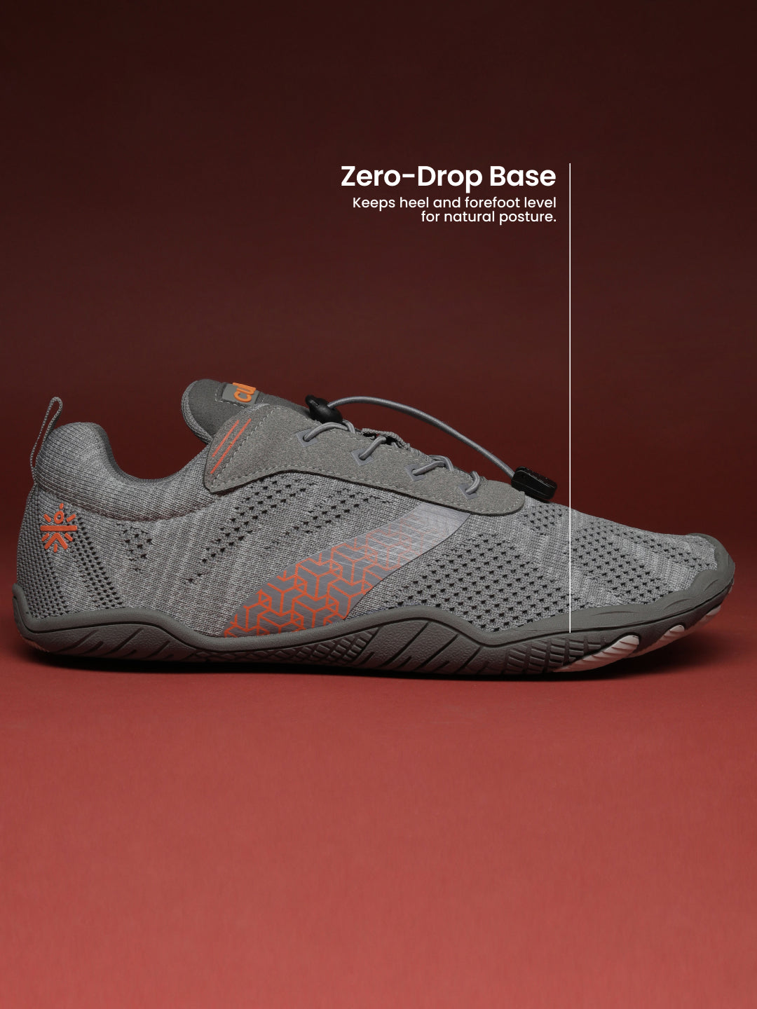 cult Men's KnitFit Barefoot Training Shoes - D.Grey