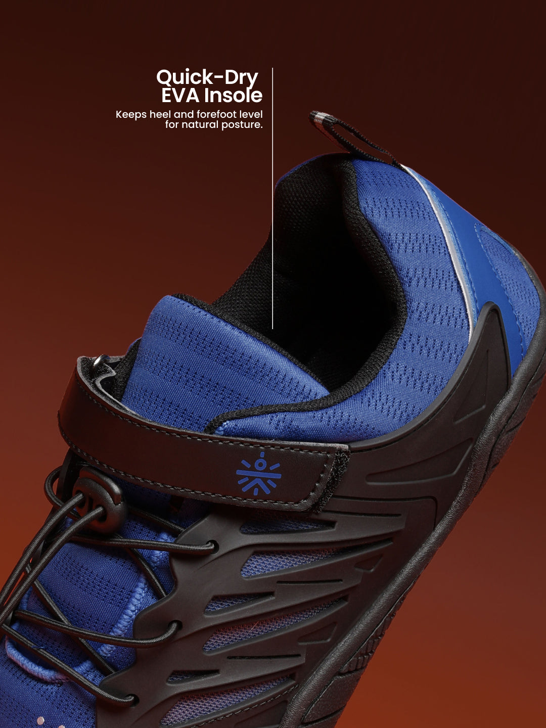 cult Men's HydroLite Barefoot Water Sport Shoes - R.Blue