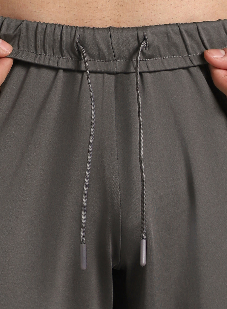 Men's Dark Grey Pace Up Running Joggers