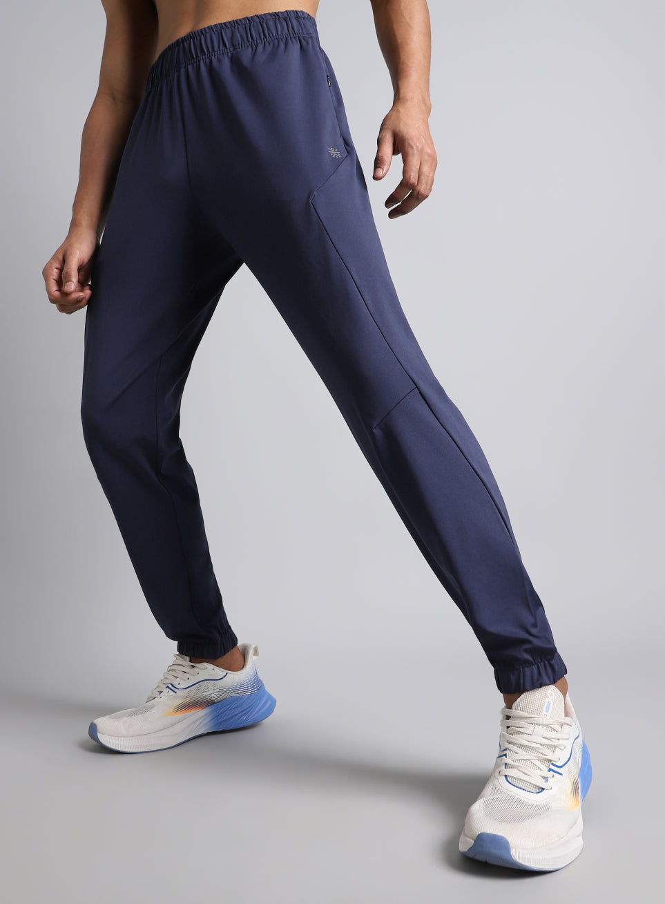 Men's Navy Pace Up Running Joggers