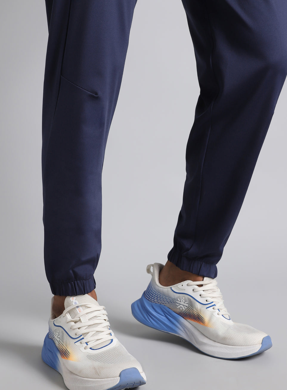 Men's Navy Pace Up Running Joggers