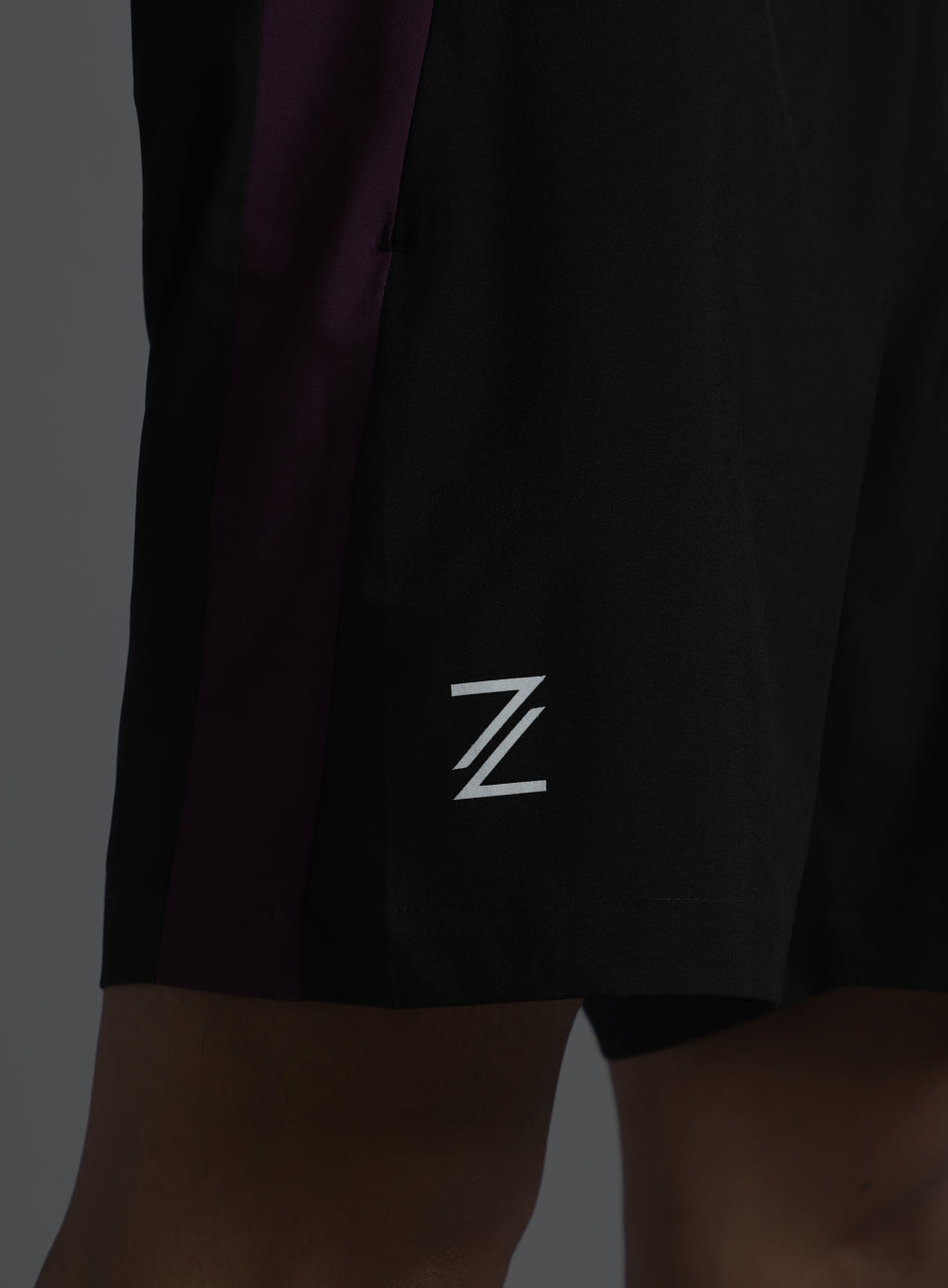 Men's Black Pacer Running Shorts