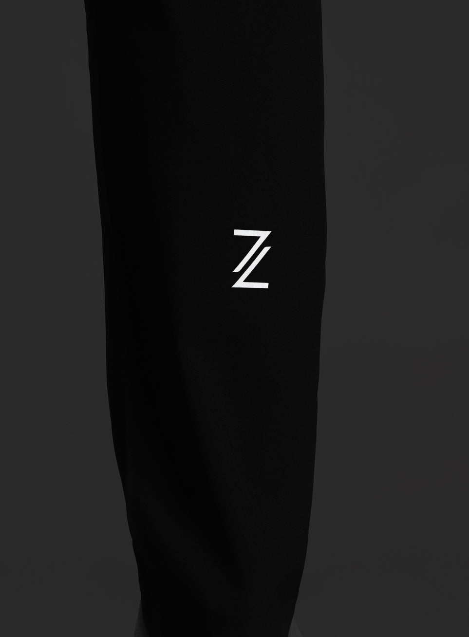 Men's Black Pace up Running Trackpants