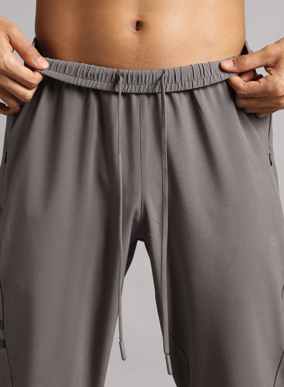 Men's D. Grey Pacer Running Trackpants