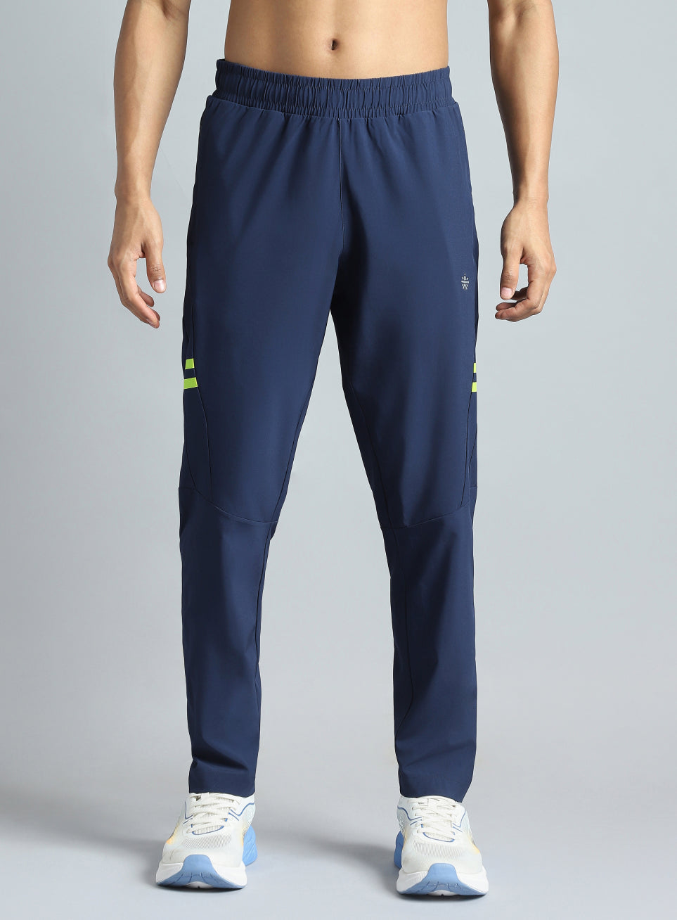 Men's Navy Pacer Running Trackpants
