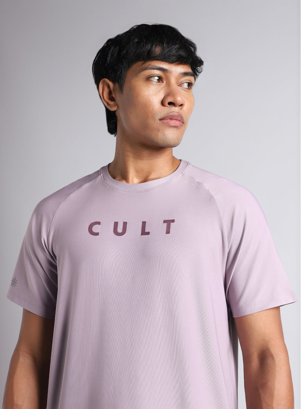 Men's Purple Pace up Running T-shirt