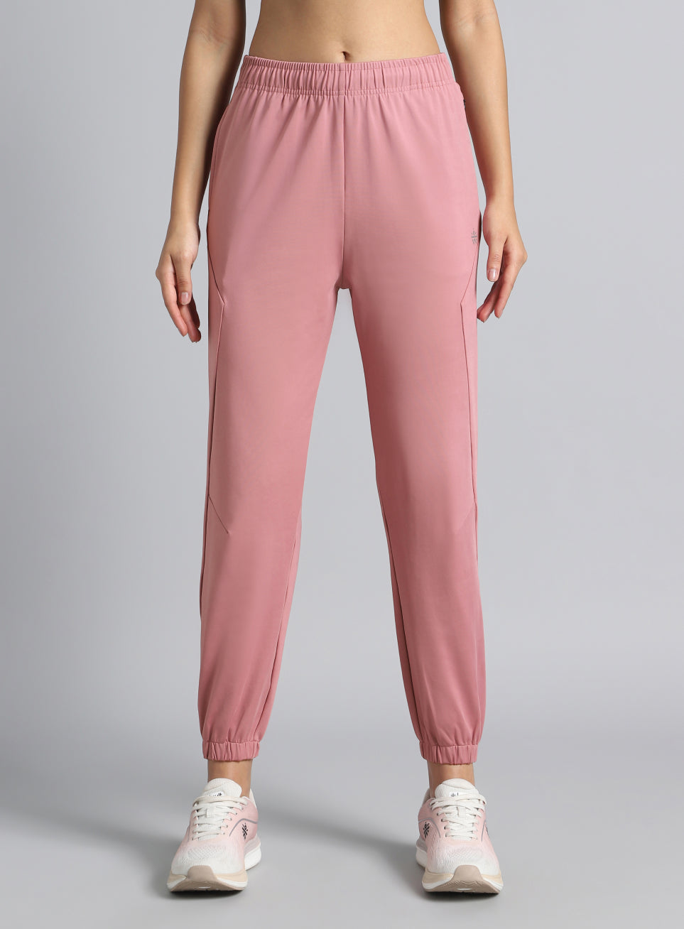 Women's Pink Pace Up Joggers