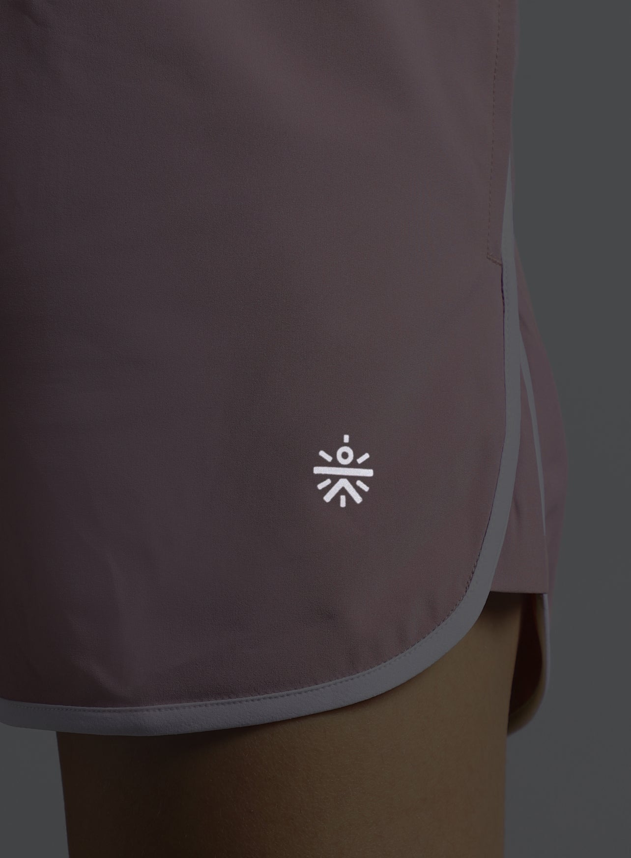 Women's Pink Pace Up Running Shorts