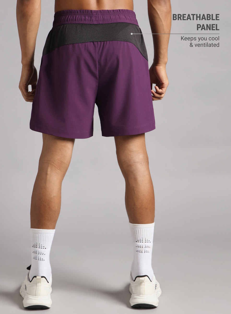 Men's Wine CULT 360 Peformance Training Shorts