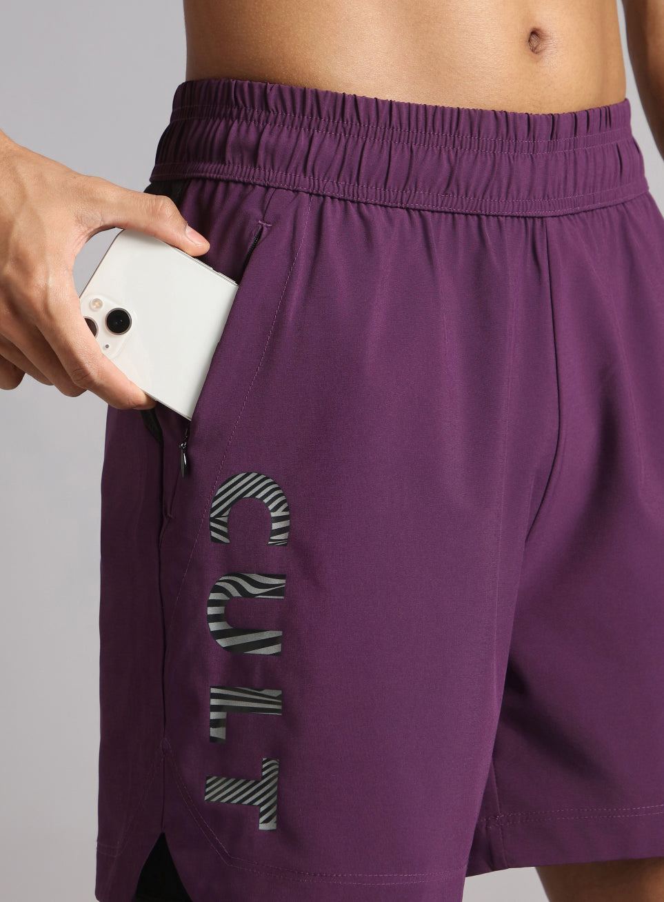 Men's Wine CULT 360 Peformance Training Shorts