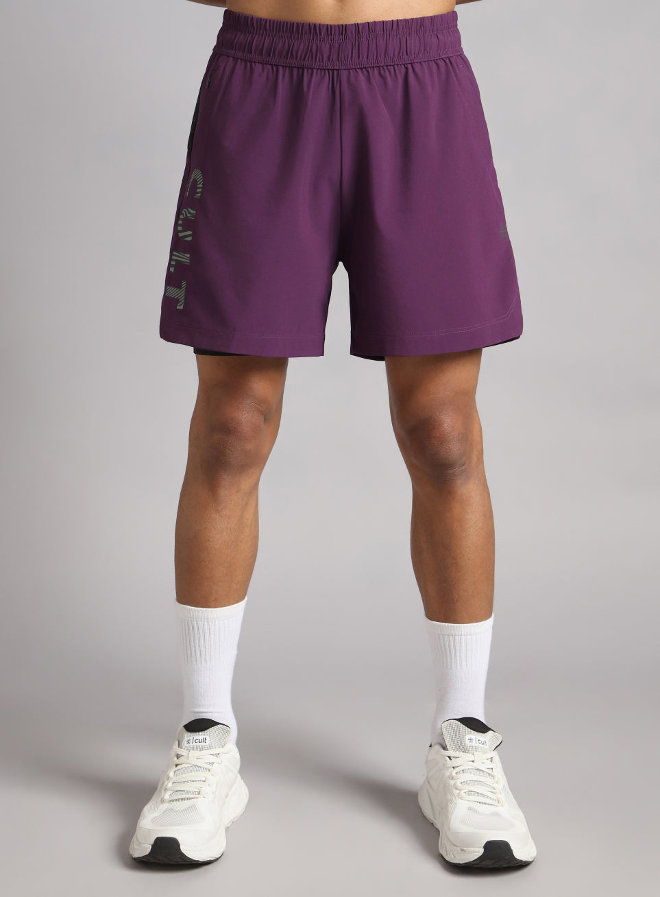 Men's Wine CULT 360 Peformance Training Shorts