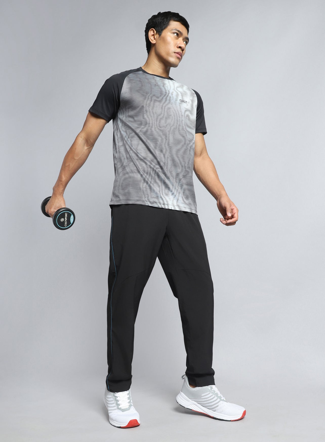Men's Black Train All Format Trackpants