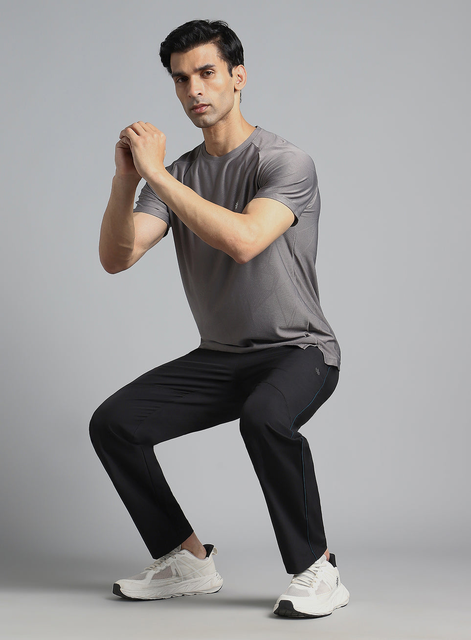 Men's Black Train All Format Trackpants