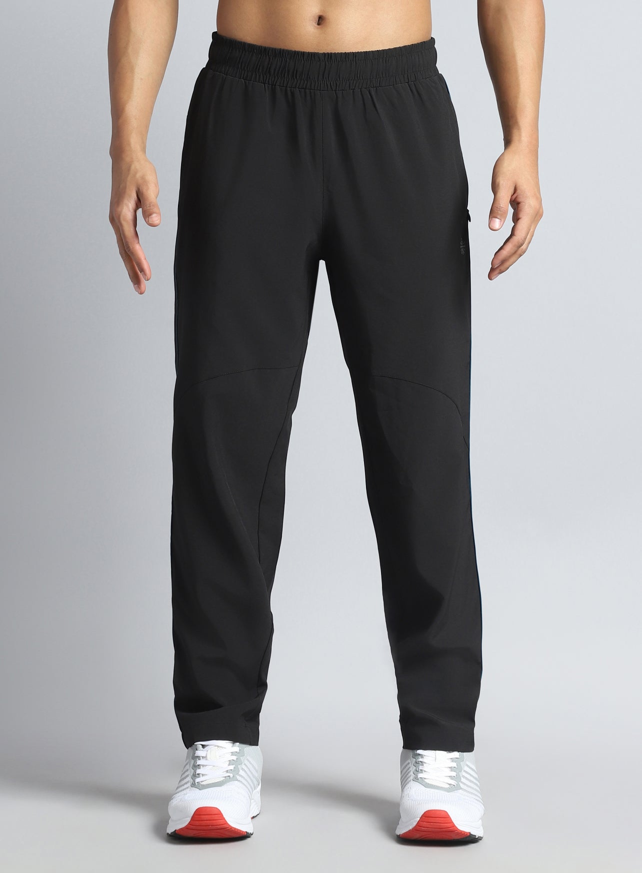 Men's Black Train All Format Trackpants