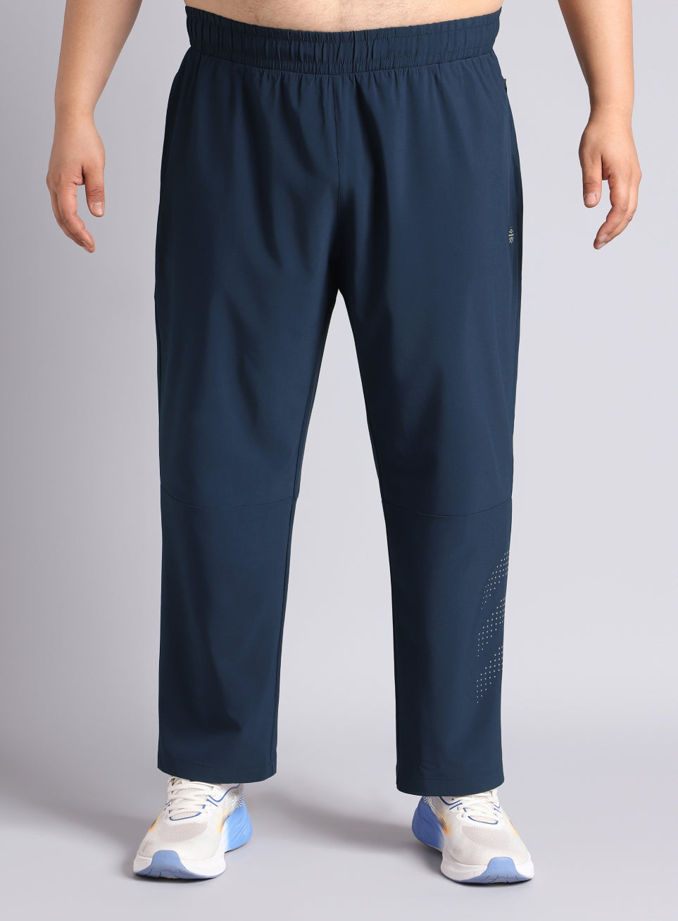 Men's Navy Ultimate Running Plus Size Trackpants