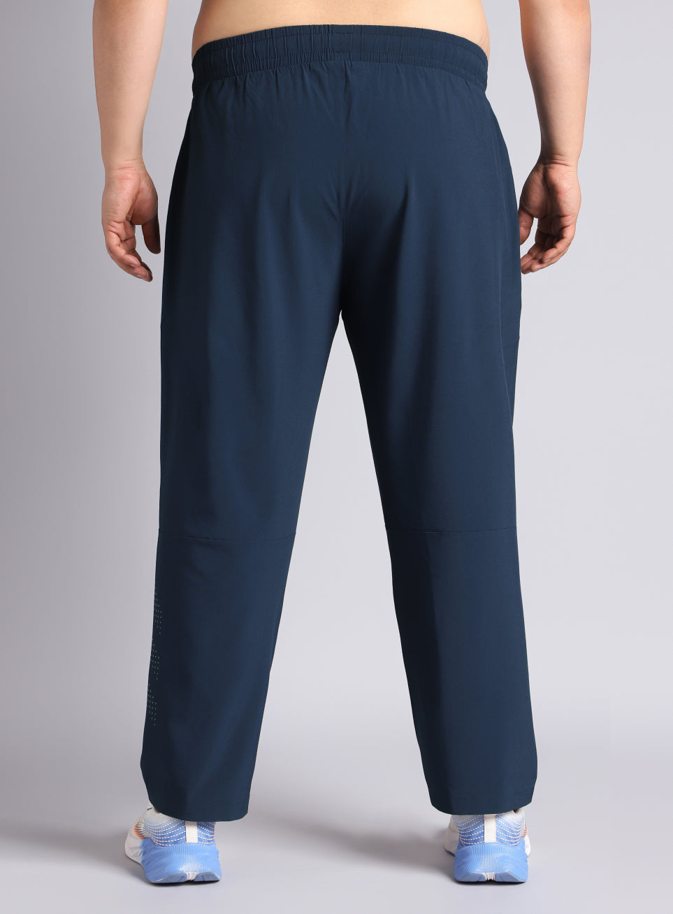 Men's Navy Ultimate Running Plus Size Trackpants