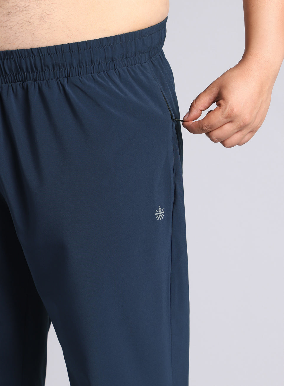 Men's Navy Ultimate Running Plus Size Trackpants