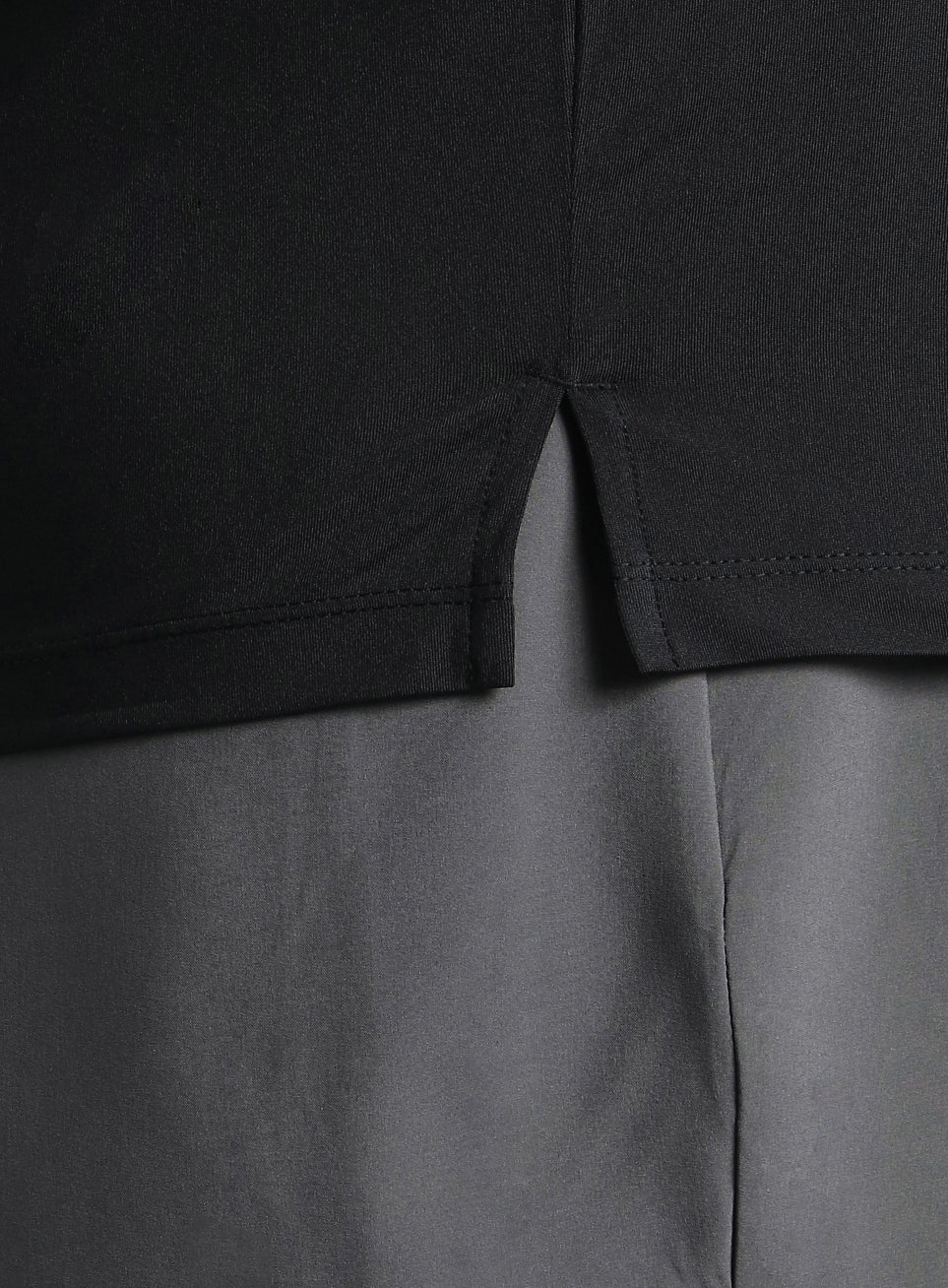 Women's Black Running Essential Plus Size Regular Fit T-shirt