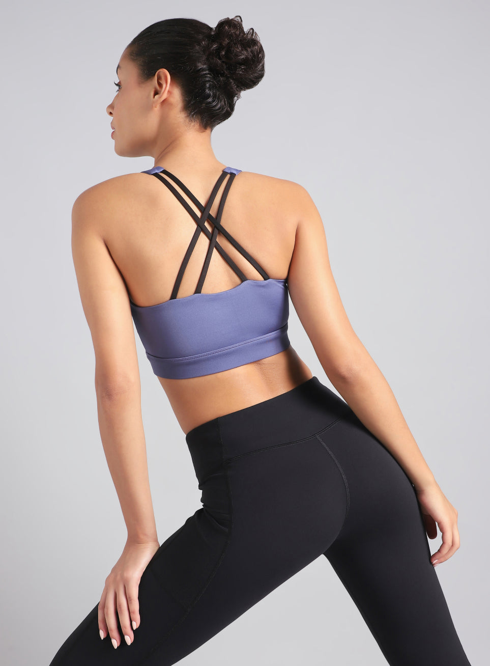 Women's Blue Hype Up High Support Training Bra