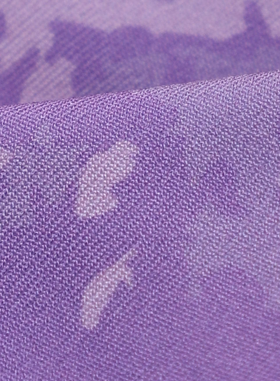 Women's Purple Printed Racerback High Impact Bra