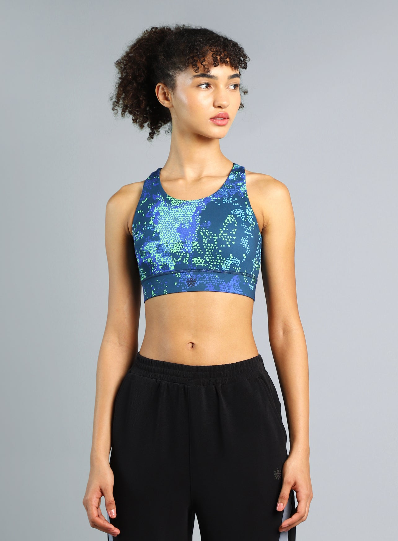 Women's Navy High Impact Training Bra