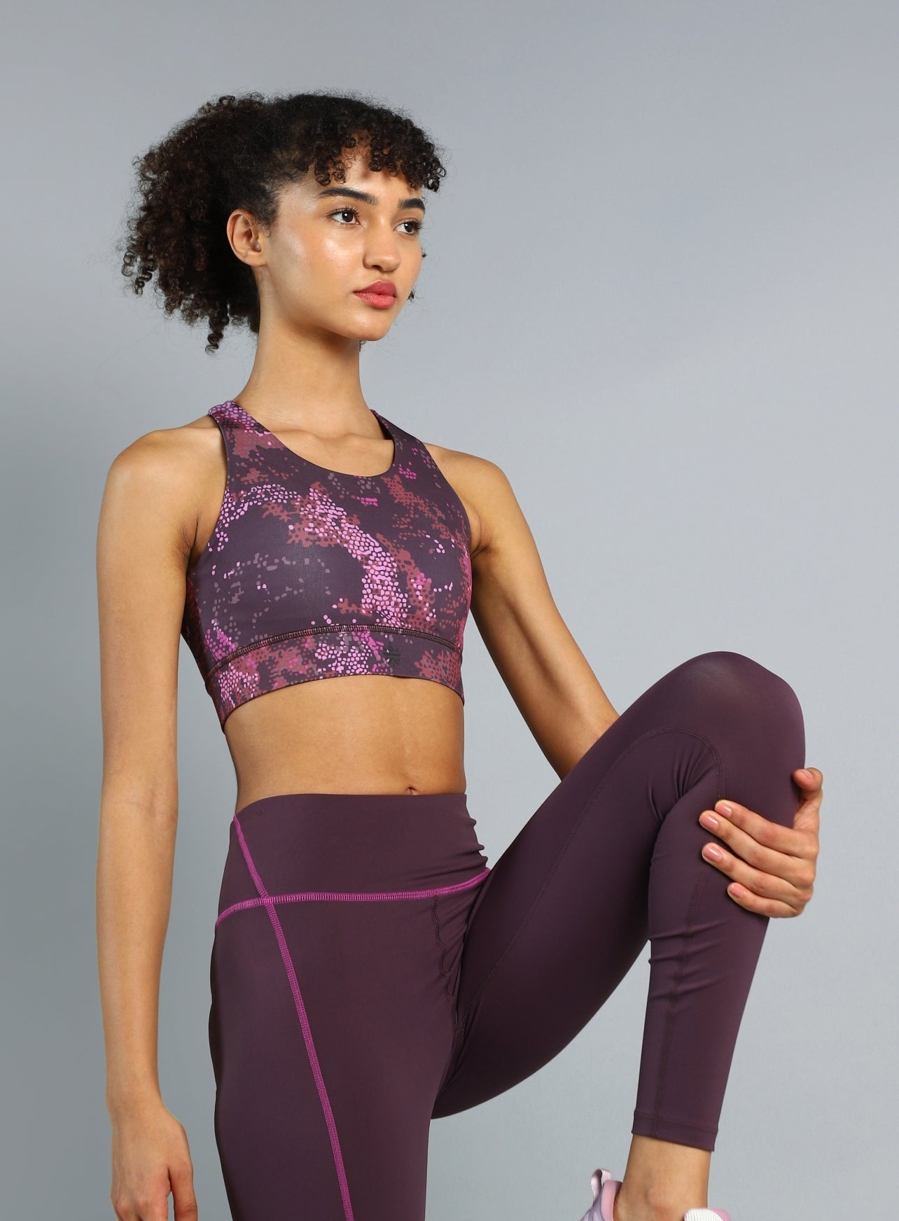 Women's Plum High Impact Training Bra