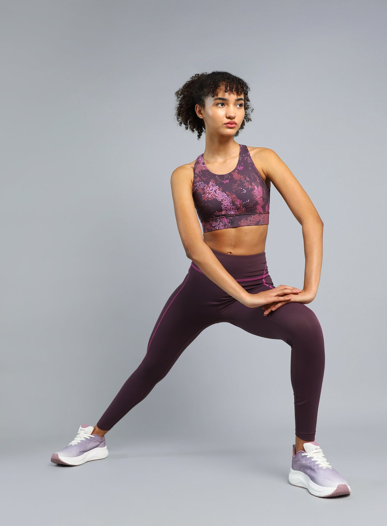 Women's Plum High Impact Training Bra